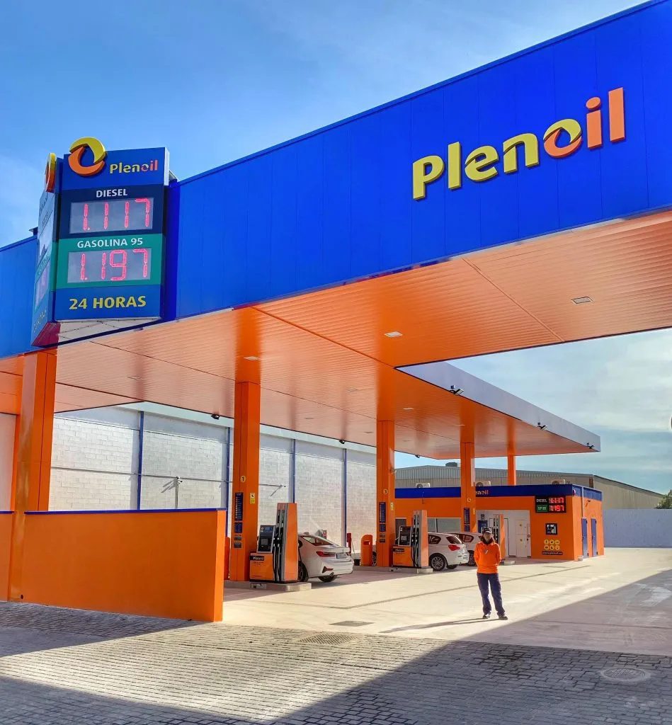 Gasolinera Plenoil en el Polígono La Torrecilla, Córdoba